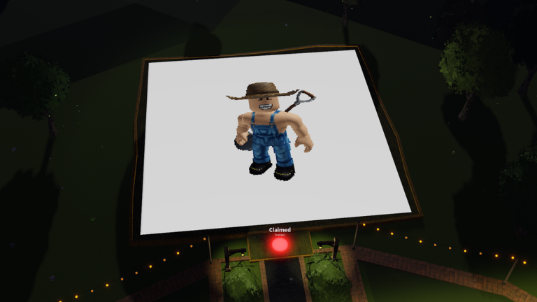 Official Paint Your Friends screenshot showing a completed avatar painting on a large canvas